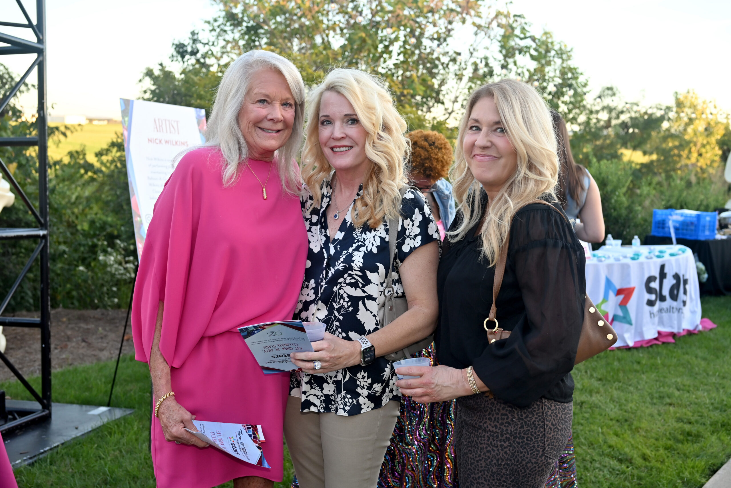 Sponsorship engagement at STARS Rising fundraising event in Nashville supporting STARS Nashville youth mental health initiatives