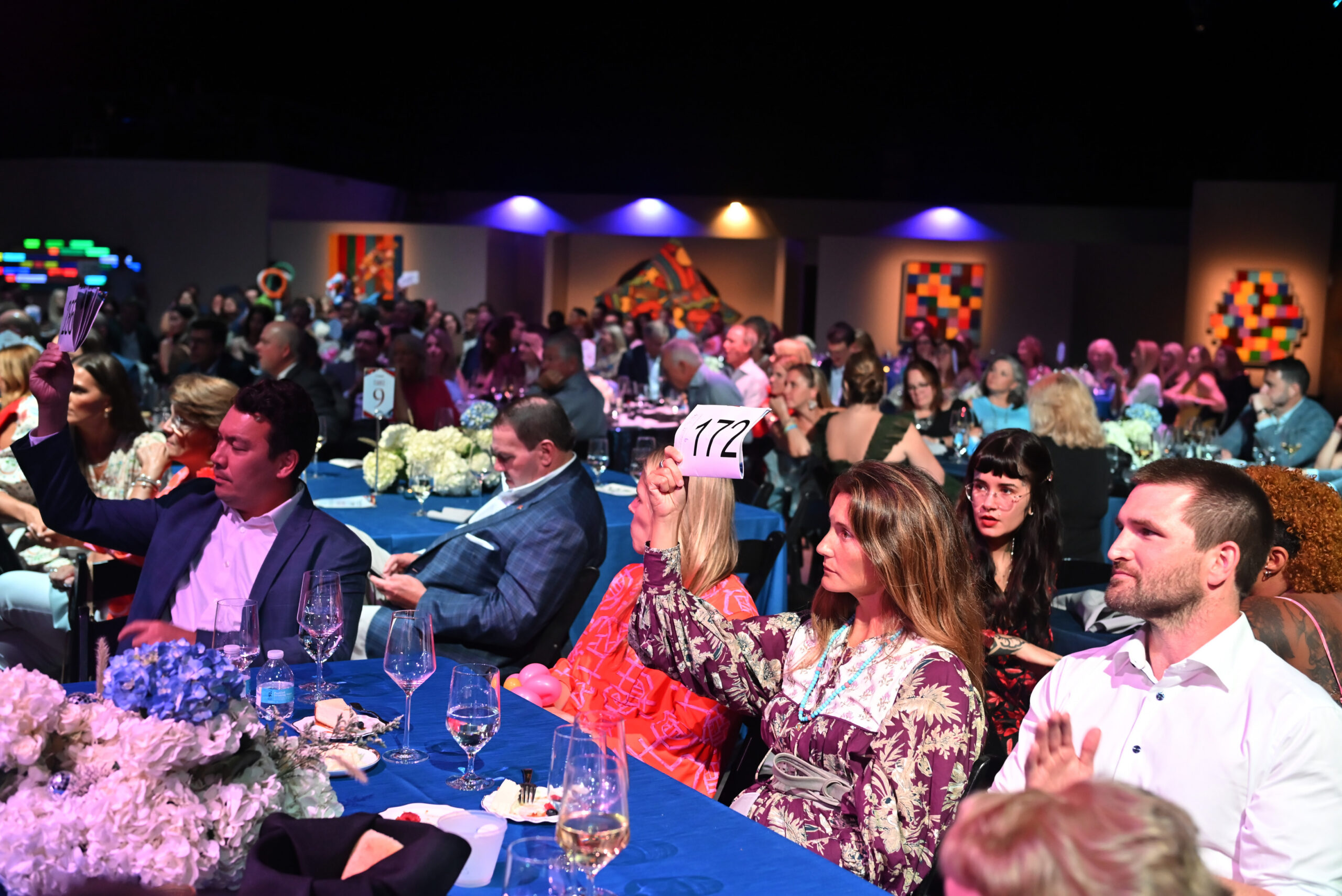 Sponsorship engagement at STARS Rising fundraising event in Nashville supporting STARS Nashville youth mental health initiatives