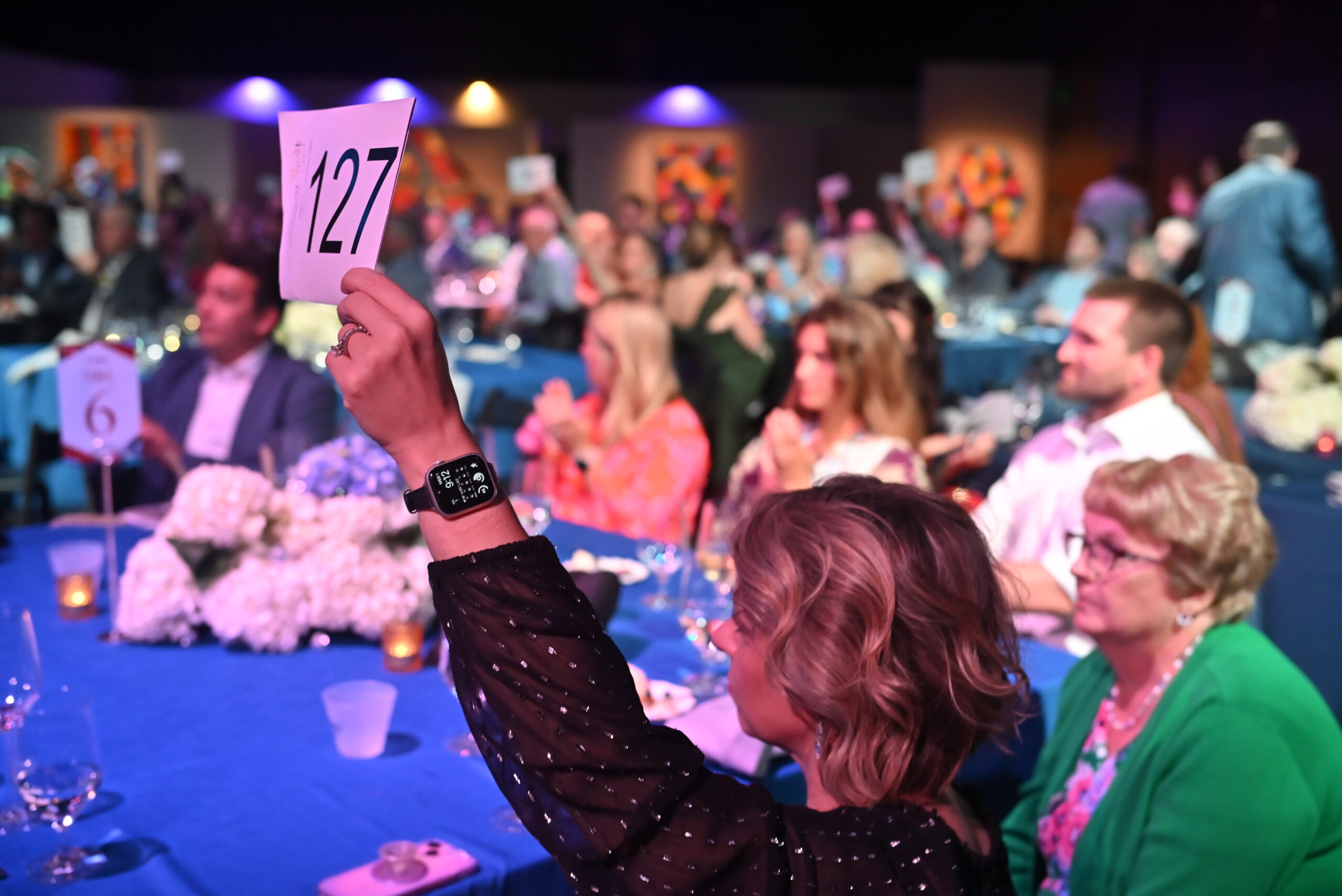 STARS Rising gala event in Nashville showing guests experiencing an evening supporting youth mental health services through STARS Nashville